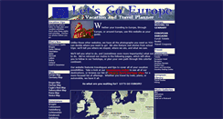 Desktop Screenshot of letsgo-europe.com